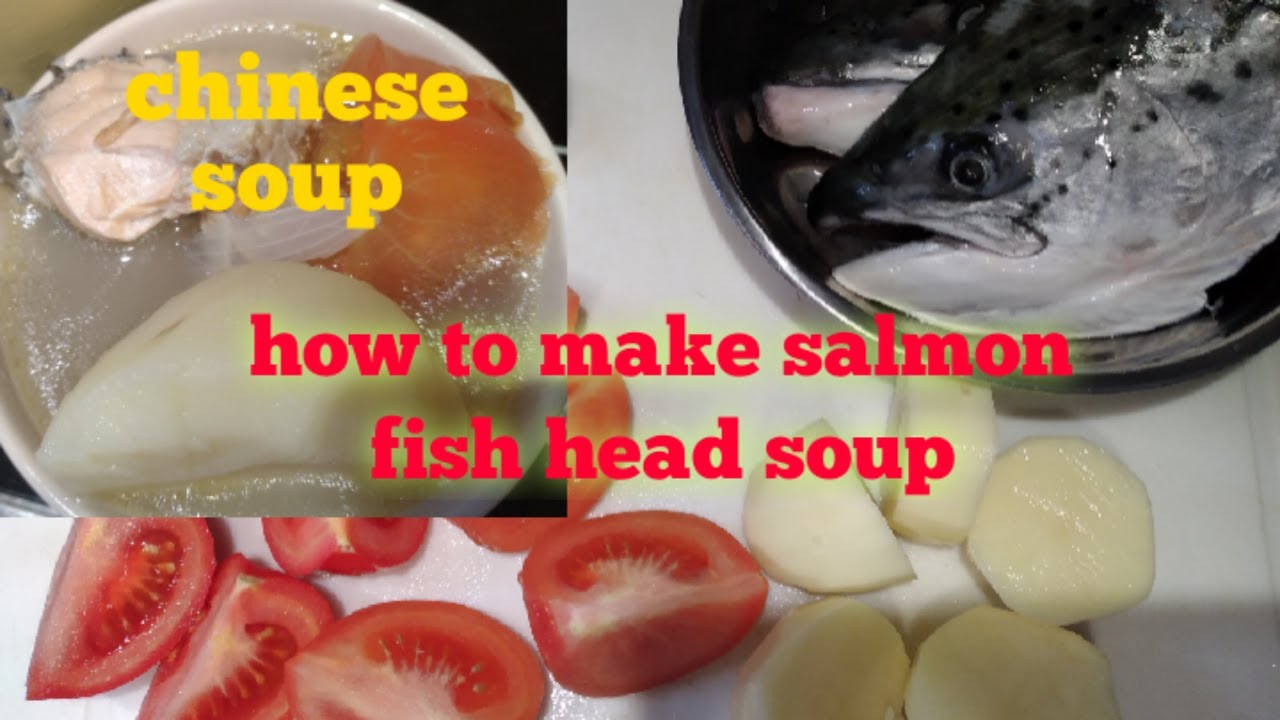 CHINESE SOUPSALMON FISH HEAD SOUP YouTube