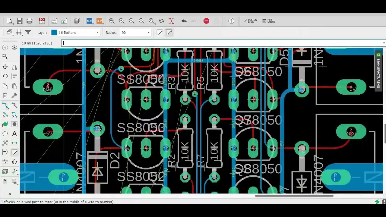 8 Channel Direct drive Relay Driver PCB with Built in Arduino NANO ...