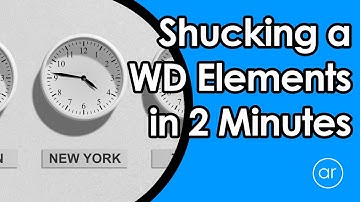 How to Shuck a 12 TB Western Digital Elements External Hard Drive in About 2 Minutes