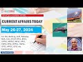 26-27 May 2024 Current Affairs by GK Today | GKTODAY Current Affairs - 2024 March