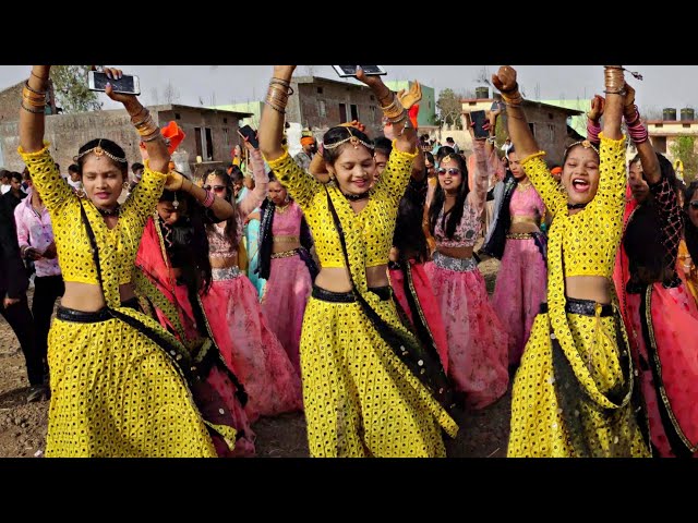 नंबर_✍️लेवा_मारा_वेवाणी_💃ऊची_नीची_थातेली || Bawandar || Kalu Ba Singad || Adivasi Girls Timli Dance class=