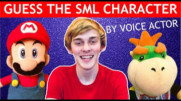 Guess The SML Character By Its Voice Actor | SML Quiz | SuperMarioLogan Cast Game