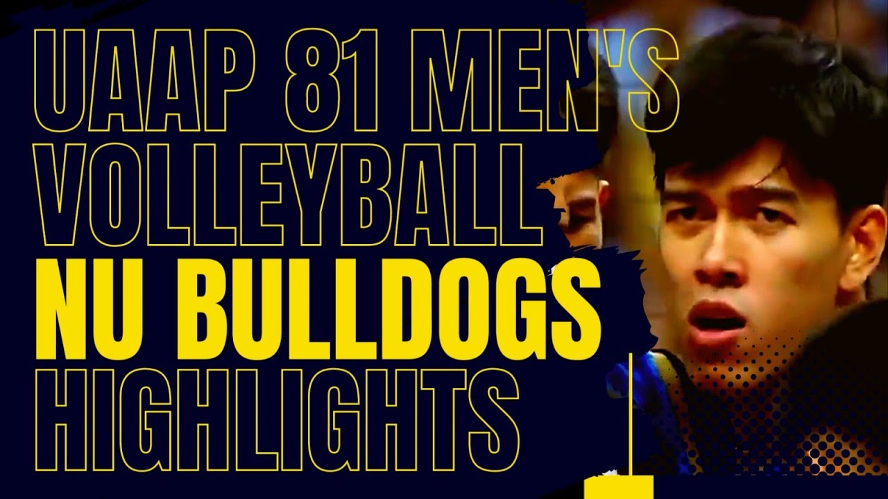 NU Bulldogs' UAAP 81 Men's Volleyball Highlights | Flashback Friday