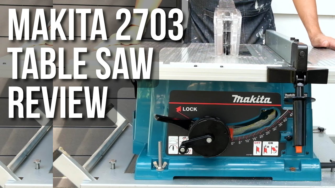 Makita 2703 Table Saw // No Nonsense Table Saw from Makita - YouTube