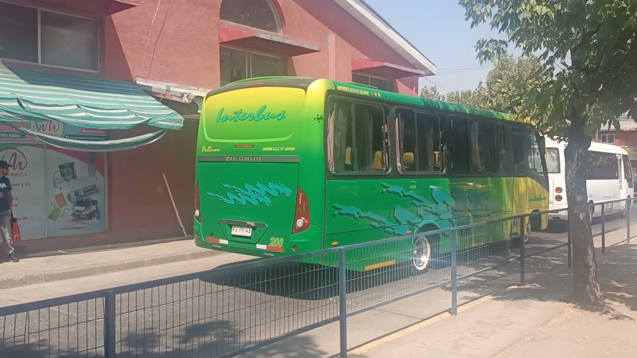 Grabando buses en el terminal de Linares parte 1 