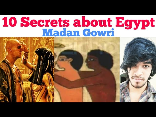 10 Secrets - Ancient Egypt | Tamil | Madan Gowri | MG