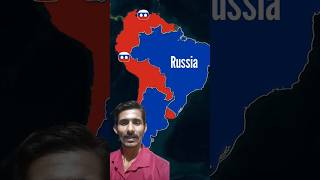 What If Russia and Brazil Switched Places? #shorts #geography