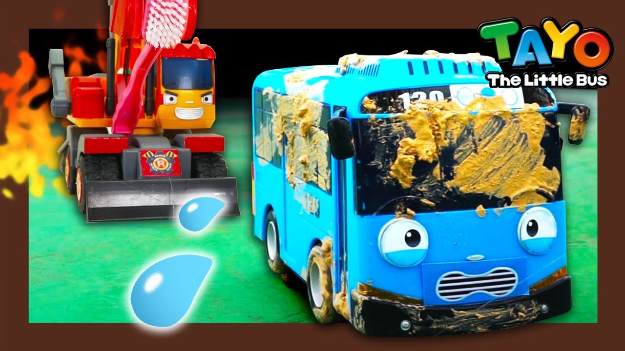 Миссия! Пусть тайо пузырь ванна! l Тяжелый отряд транспортного средства l Тайо маленький автобус video phone beyonce mp3