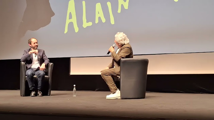 Cannes2025 - Master classe Alain Chabat à la Quinzaine des cinéastes
