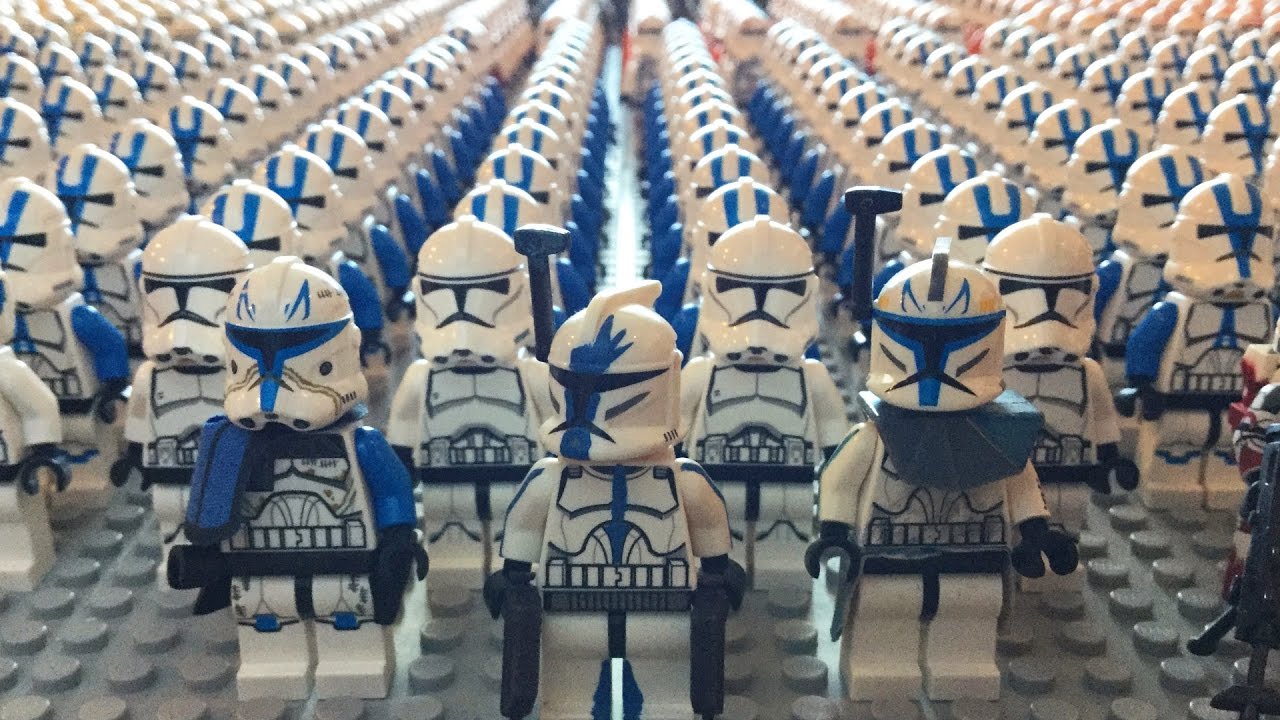 clone lego army