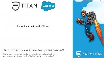 How to sign in with Titan
