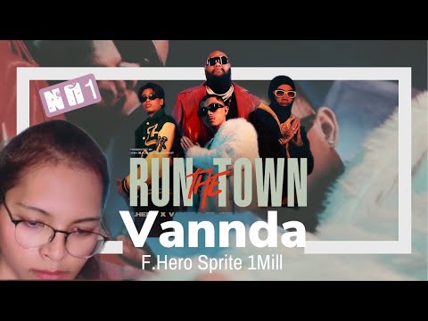 F.Hero x Vannda Ft.1Mill  Vannda   reaction by Mss Eirin vannda reaction reactvannda