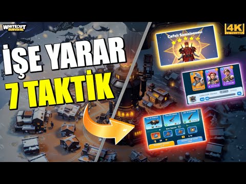 WHITEOUT SURVIVAL TAKTİK | İŞE YARAR TAKTİKLER