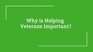 Why Helping Veterans with Mental Health is Important