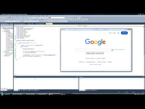 cefsharp winforms sample with visual studio 2010 in windows vista