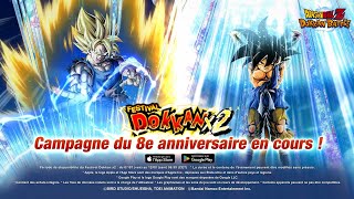 【DRAGON BALL Z DOKKAN BATTLE】Vidéo promotionnelle du Double Festival Dokkan du 8e anniversaire