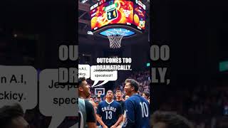 AI's Quirky Unveiling in Basketball Scoreboards