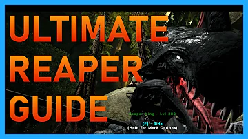 How to tame a Reaper king in Ark 2023