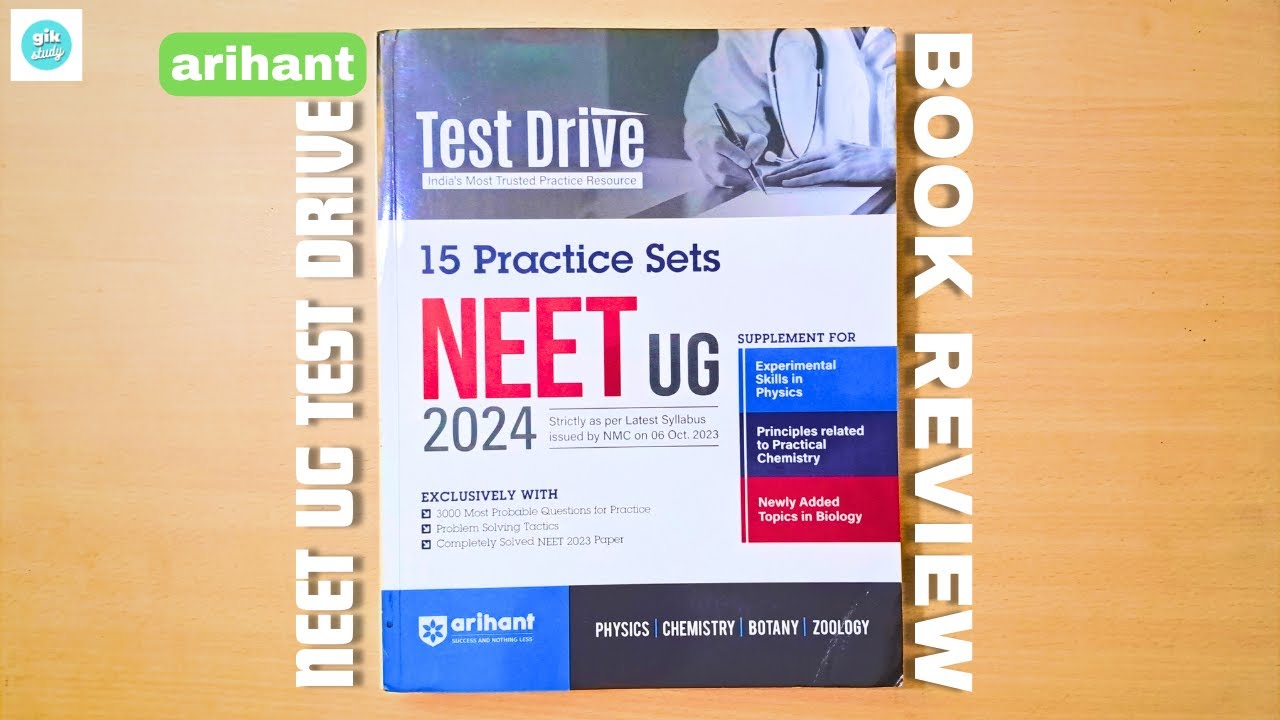 Arihant Test Drive 15 Practice Sets For NEET Book Review #neetmocktest ...