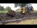 JCB's on the muck