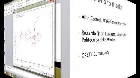 gretl Boot Camp 3: Summarizing and Plotting Data