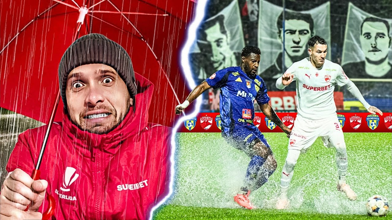 FOTBAL CA IN PISCINA IN SLOBOZIA - DINAMO! 🌧