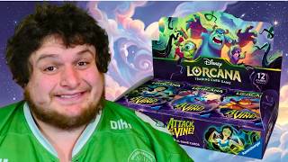 DISNEY LORCANA ATTACK OF THE VINE BOOSTER BOX OPENING - BOX #1