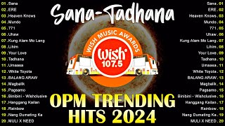 Tadhana, Kung Alam Mo Lang🎵 2024 Best Of Live On Wish 107.5 Bus🎧Top Trending Tagalog Songs Playlist