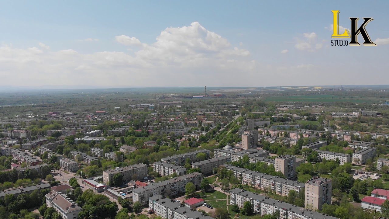 Калуш 10 05 20 з висоти пташиного польоту