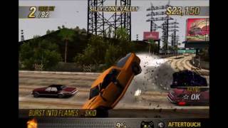 [LP144] Burnout Revenge - Rank 10 - Angel valley - Crash