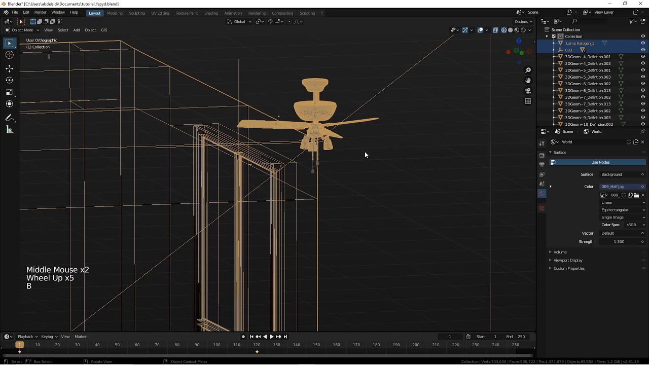SPEED MODELING INTERIOR IN BLENDER - YouTube