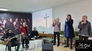 "НА СЕДНАЛИЯ НА ТРОНА" - *My God - Мой Бог / Worship Ministry - Bg (COVER)