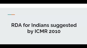 Recommended Dietary Allowance by ICMR| Part-2 | NTA UGC NET/JRF Home Science | Nutrition & Dietetics
