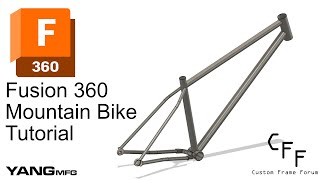 Fusion 360 Tutorial: How to design a mountain bike frame screenshot 1