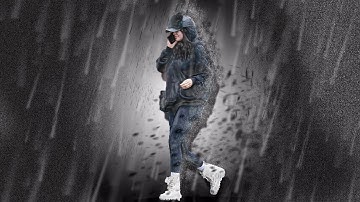 Rain Effect  Photoshop Manipulation Tutorial Part2