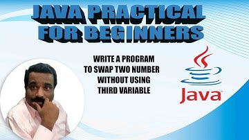 HOW TO SWAP TWO NUMBER WITHOUT USING THIRD VARIABLE | JAVA Example | Tamil Software