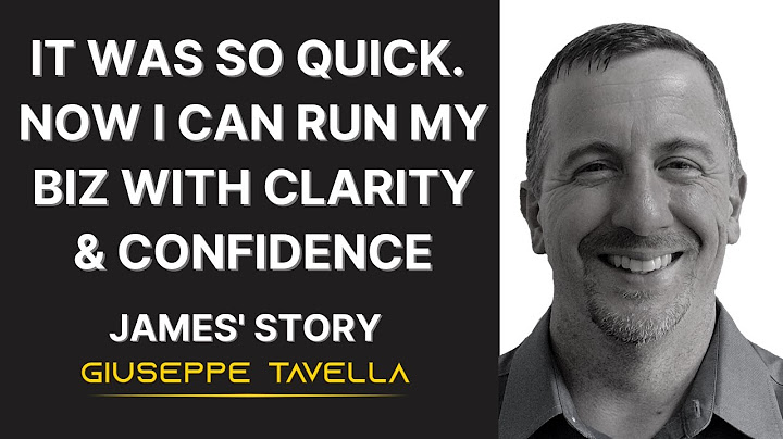 Success Story: How James Runs His Biz With Focus Without Anxiety in 1 Session | Giuseppe Tavella