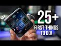 Galaxy Z Flip 5 - First 25 Things To Do ( Tips &amp; Tricks )