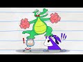 Boy &amp; Dragon Go To School | Boy &amp; Dragon | Cartoons For Kids | Wildbrain Toons