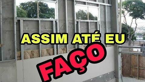 COMO COLOCAR PLACA CIMENTICIA E FAZER JUNTAS