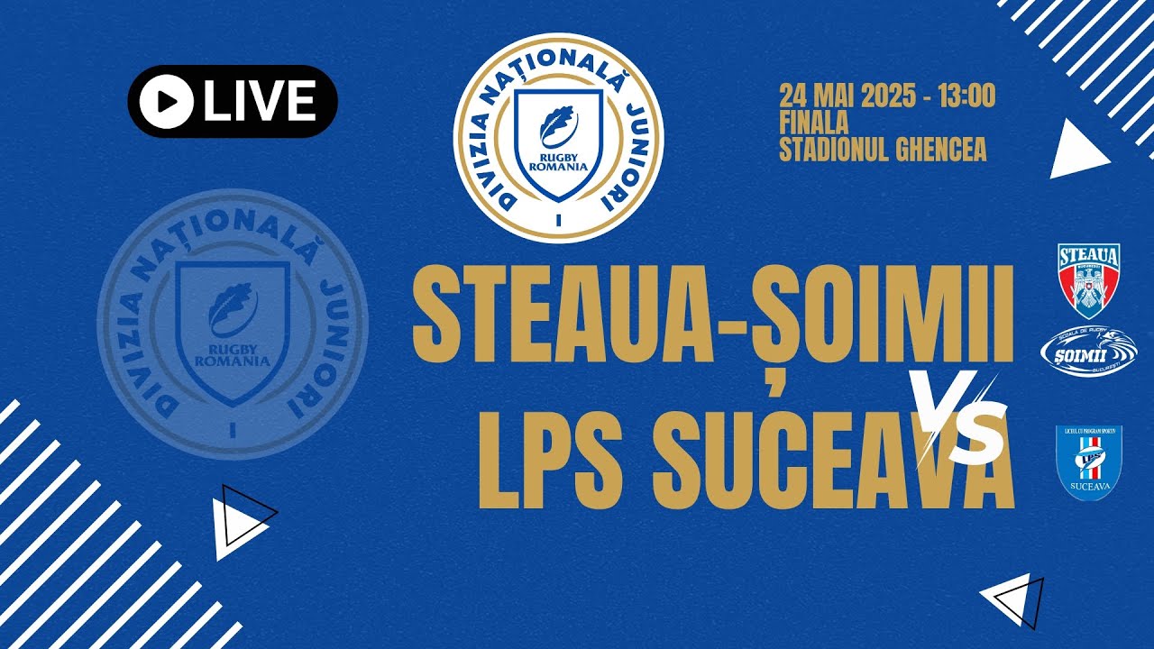 Finala DNJ 1: Steaua-Șoimii vs LPS Suceava