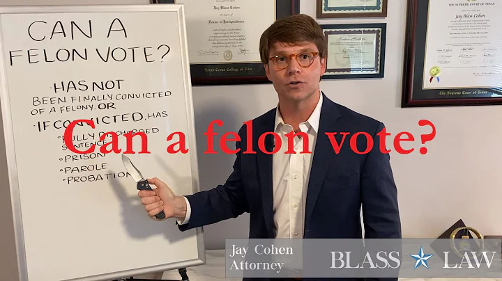 Can a felon vote?