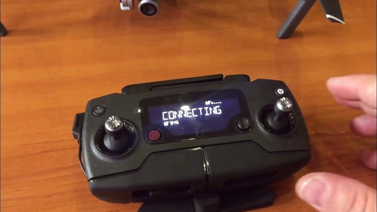 DJI Mavic Pro controller turn on and off YouTube