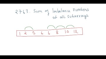 Leetcode Weekly 352: 2763. Sum of Imbalance Numbers of All Subarrays (O(n^2))