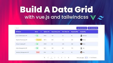 Build Dynamic Data Grids with Vue.js & Tailwind CSS | Code Deep Dive 🔎✨