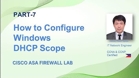 Installing DHCP Server and Configuring DHCP Scope on Server 2012 r2[HD]