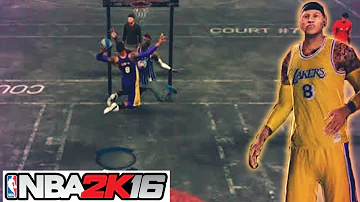 NBA 2K16| MyPark| THE CLAMP GOD! 3v3 Gameplay - Prettyboyfredo