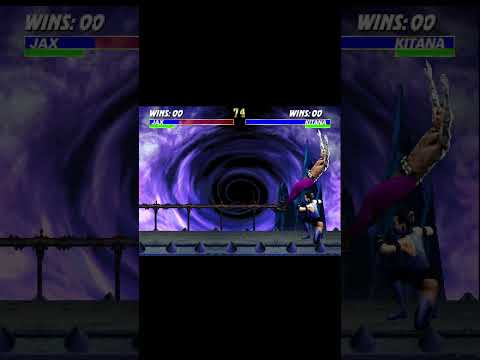 P2 Kitana Infinite vs Jax #umk3 #arcade #mortal #kombat #mk3 #retro #retrogaming #gamer #games