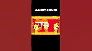 Top 5 Easiest Insane Demon in Geometry Dash #geometrydash