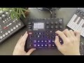 Syntakt 24 min Live 139bpm Techno Live Set Improvisation